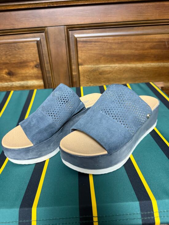 Dr. Scholl's Shoes - Dr. Scholl’s Original Collection slides shoes sandals platform Comfort Blue 7